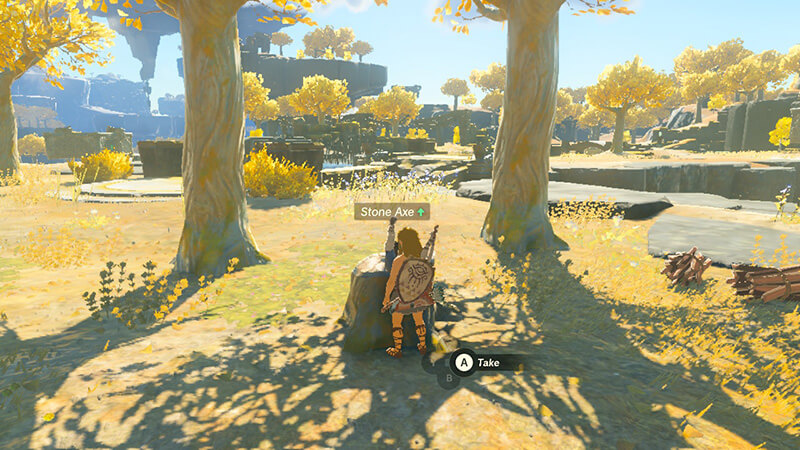 How To Make a Campfire in Zelda Tears of the Kingdom