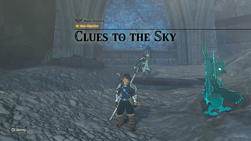 Clues to the Sky quest beginning