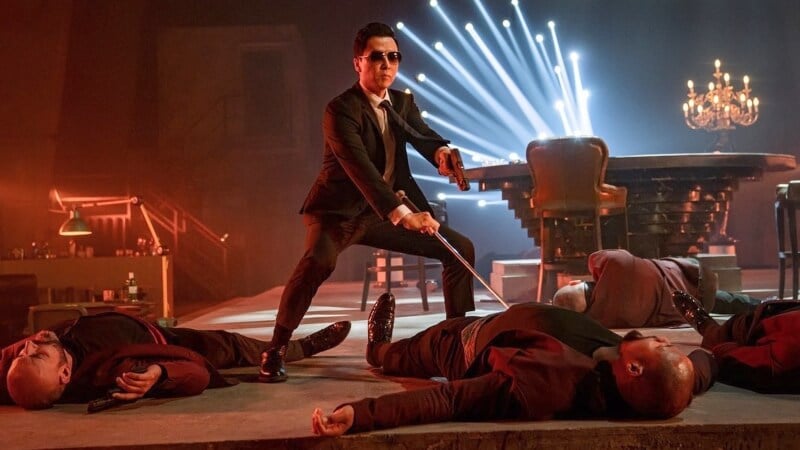Donnie Yen as Caine on John Wick 4