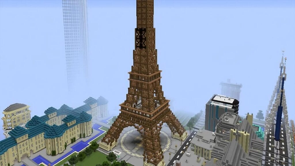 Eiffel Tower Minecraft
