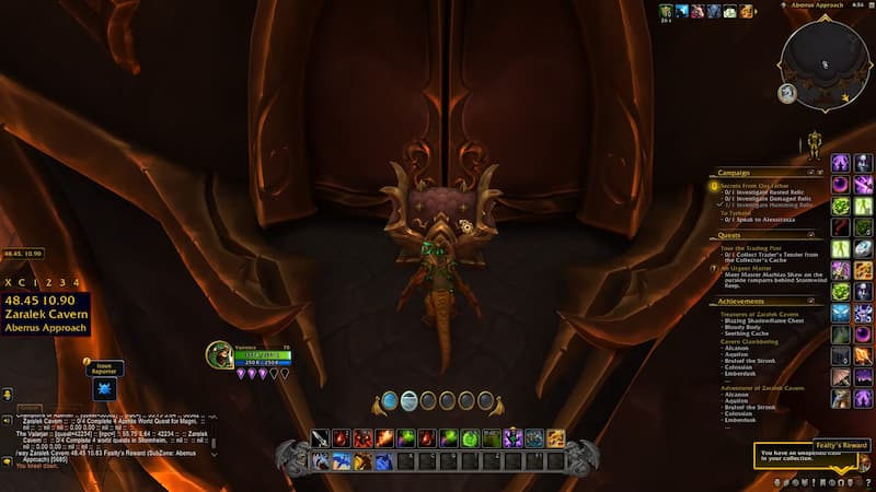 get fealty's reward treasure World of Warcraft
