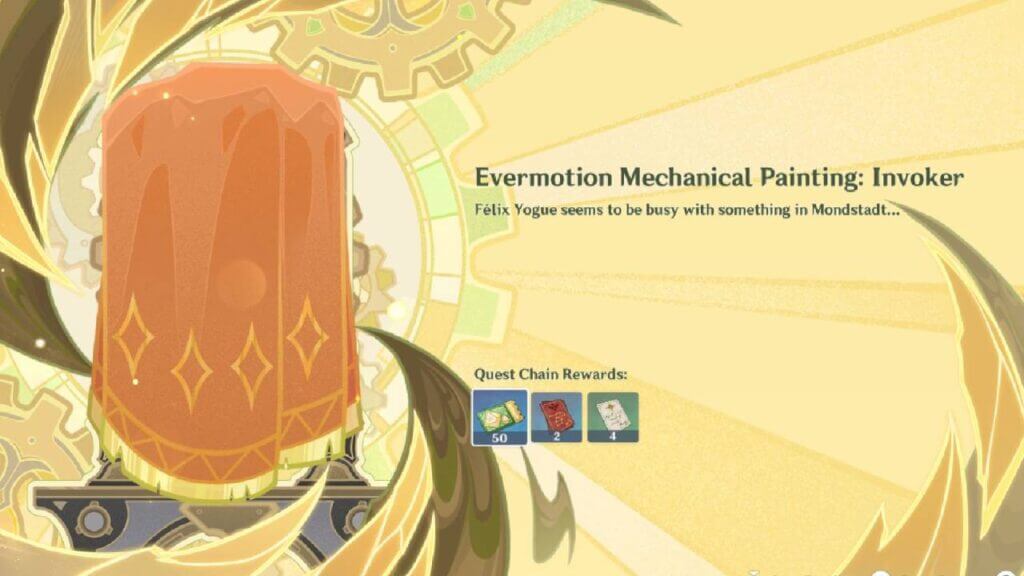 Genshin Impact Evermotion Mechanical Painting 3.7 version