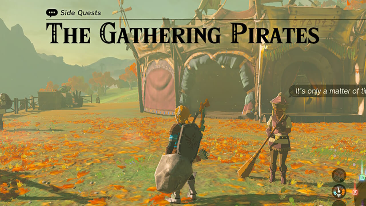 How To Complete The Gathering Pirates in Zelda Tears of the Kingdom