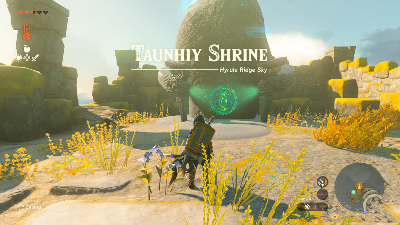 Taunhiy Shrine In Zelda Tears Of