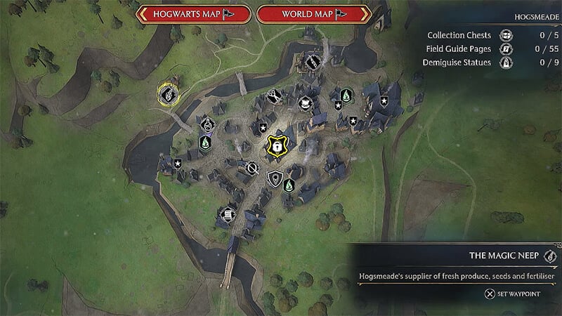 How to Get Fluxweed Seed HOGWARTS LEGACY Fluxweed Seed Location