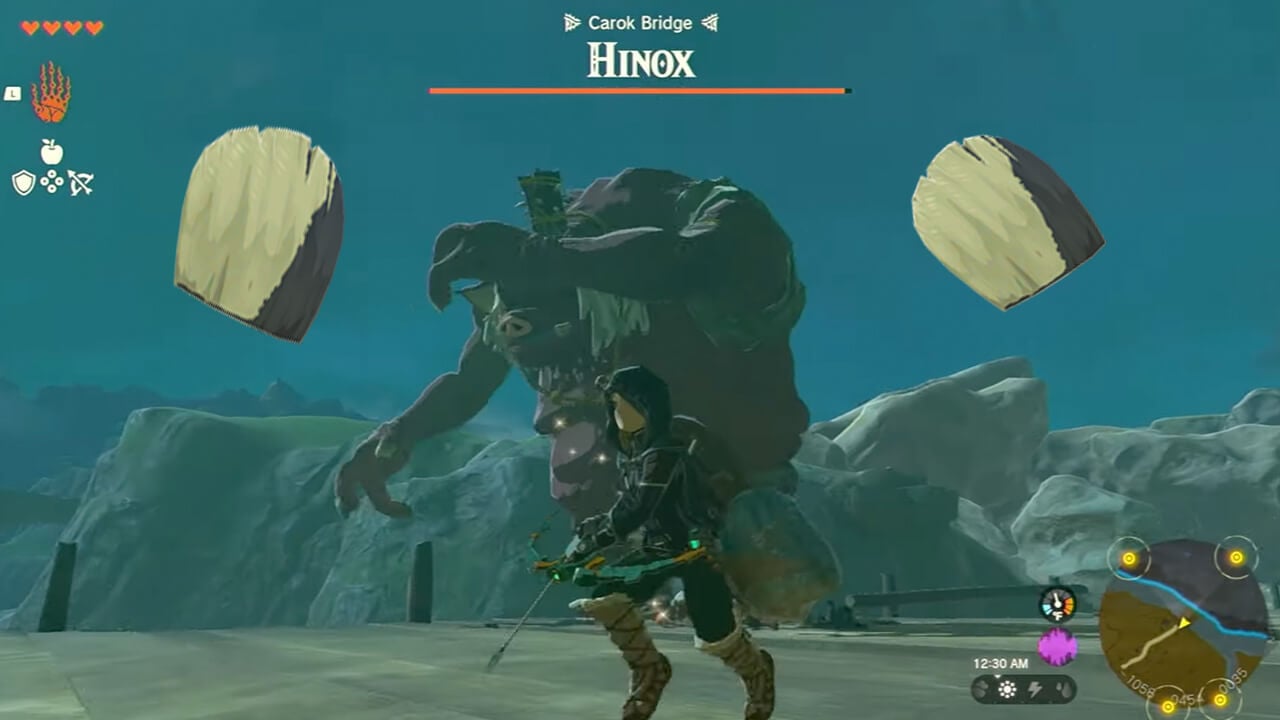 Where To Find Hinox Toenails in Zelda Tears of the Kingdom