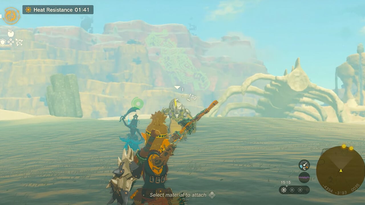 Where To Get Lizalfos Talons in Zelda Tears of the Kingdom - Electric Lizalfos