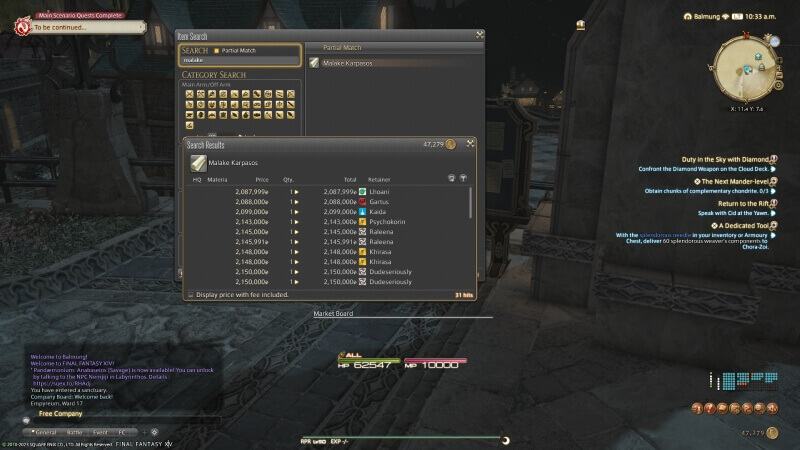 How To Get Malake Karpasos in Ffxiv and What It’s For