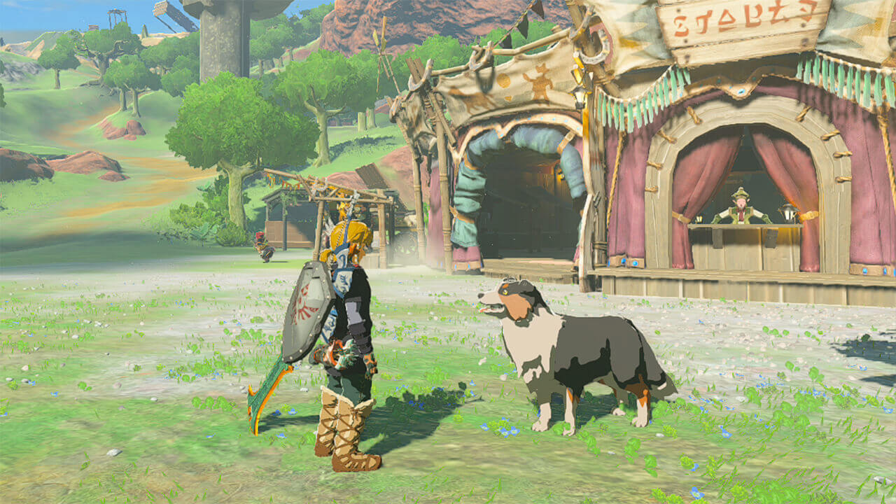 How To Make Dogs Like You in Zelda Tears of the Kingdom