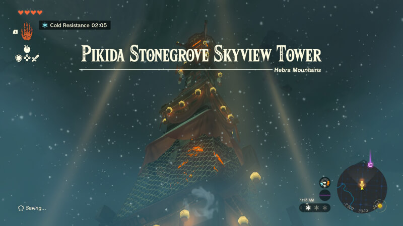How to get to Pikida Stonegrove Skyview Tower in Zelda Tears of the Kingdom (4)