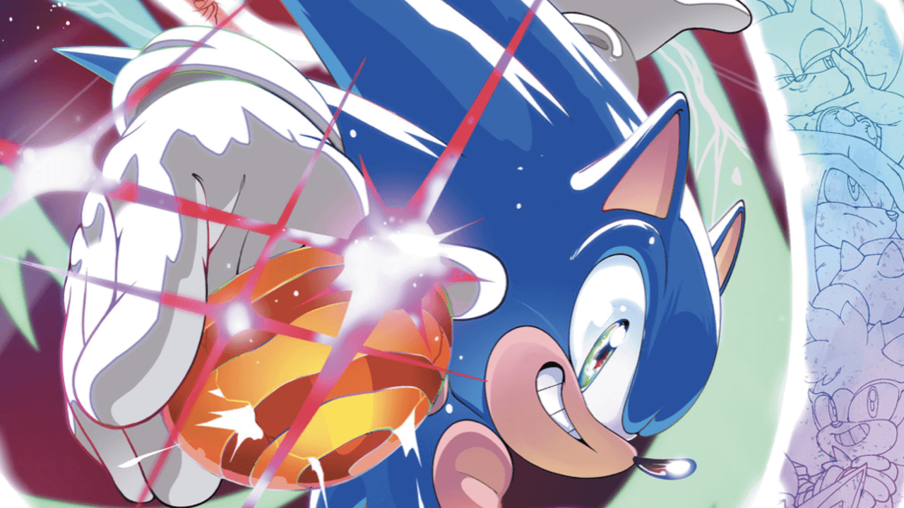 comic, IDW Publishing Sonic the Hedgehog's 900th Adventure Official Cover D Artwork