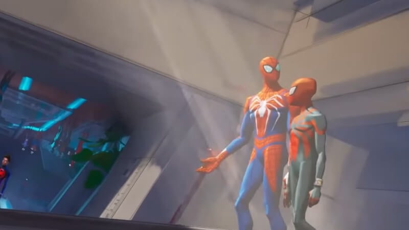 Insomniac's version in a trailer for Across the Spider-Verse