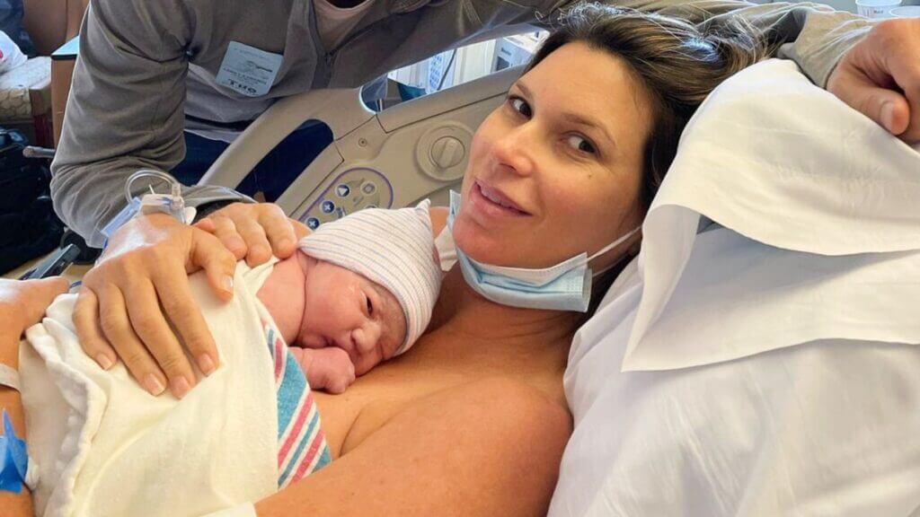 Selling Sunset star Maya Vander and her new baby girl Emma Reign