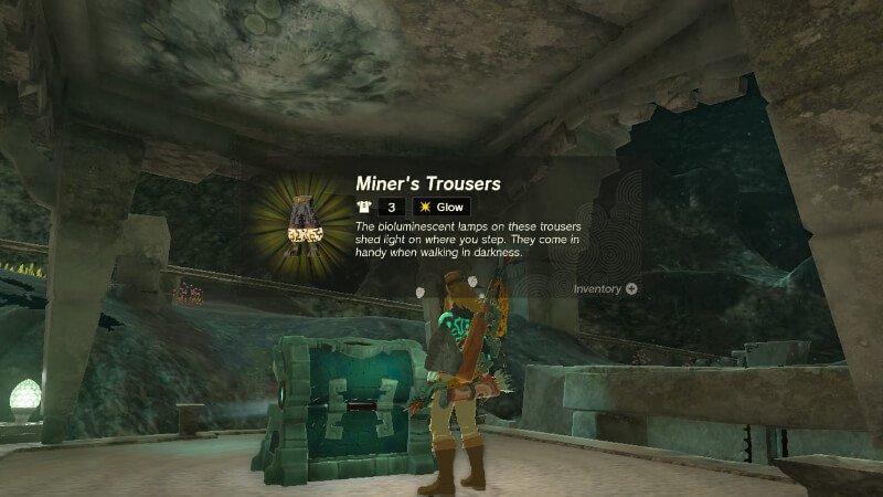 Tears of the Kingdom Miner's Trousers Chest