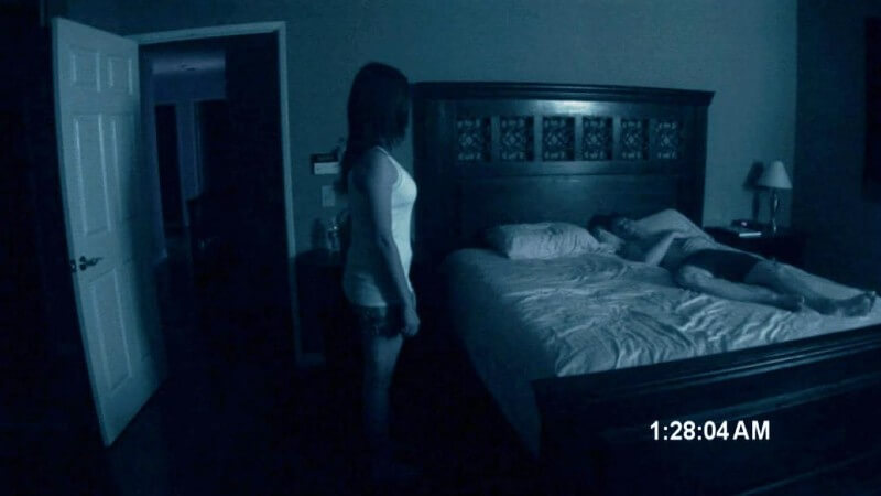Footage from Paranormal Activity