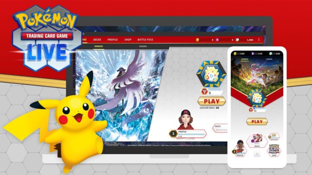 Pokemon Trading Card Game (TCG) Live Launch