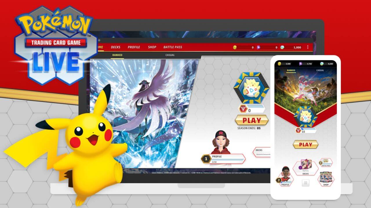 Pokemon Trading Card Game (TCG) Live Launch