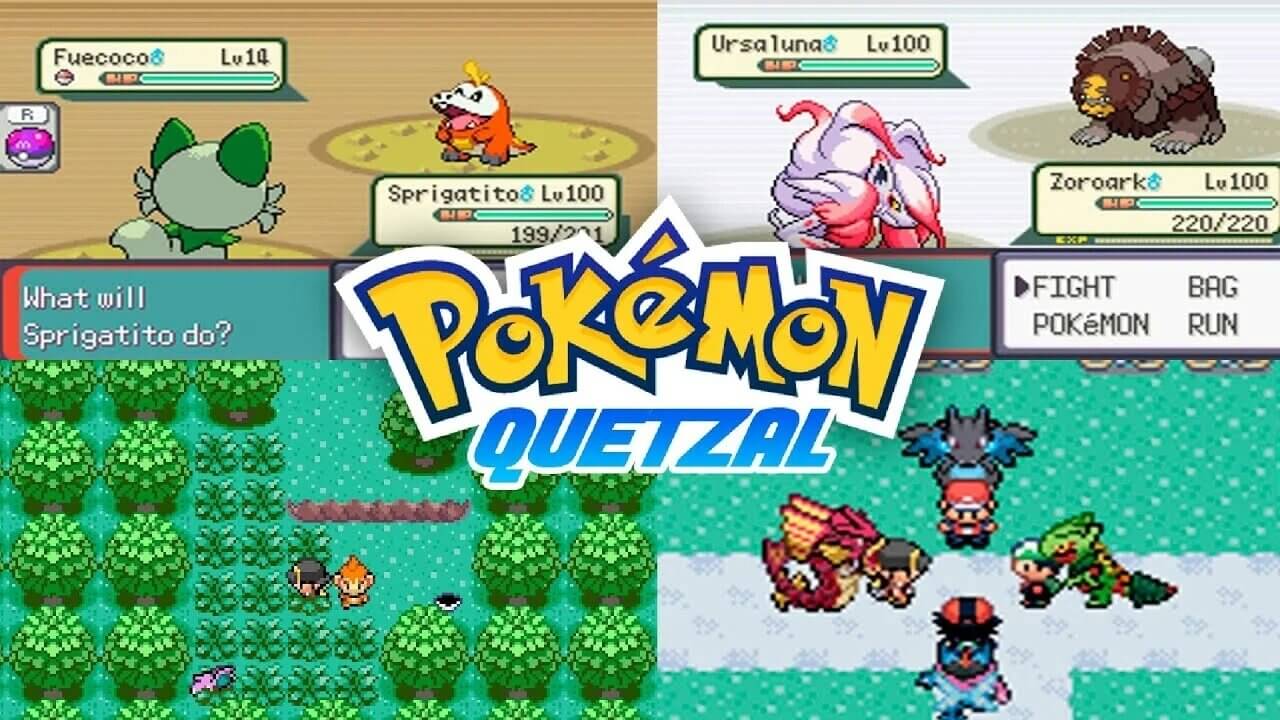 This Pokemon romhack is basically an all-new GBA RPG with modern combat and  online features