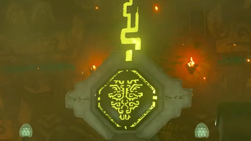 Second Battery Location in the Lightning Temple in Tears of the Kingdom