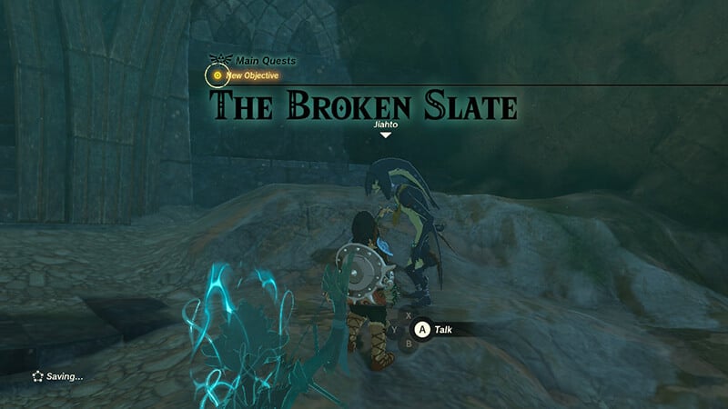 The Broken Slate in Zelda Tears of the Kingdom