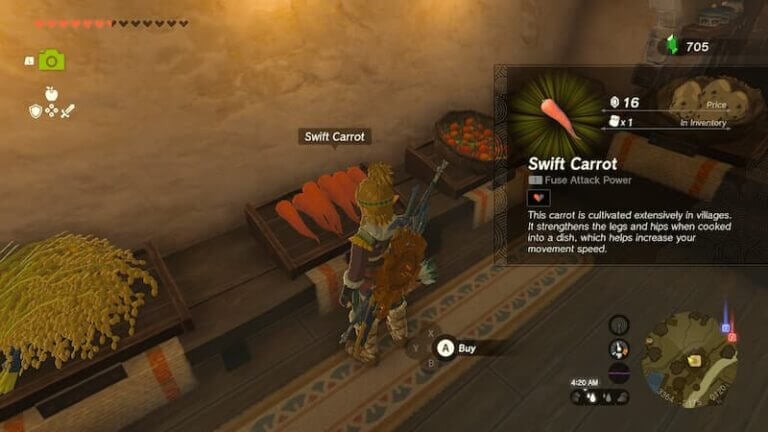 How To Get Swift Carrots in Zelda Tears of the Kingdom