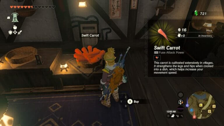 How To Get Swift Carrots in Zelda Tears of the Kingdom