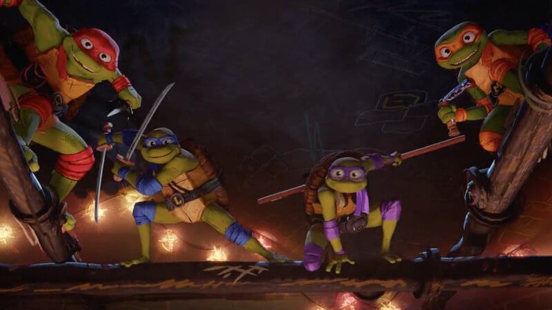 Teenage Mutant Ninja Turtles Mutant Mayhem Official Trailer 2 Screenshot