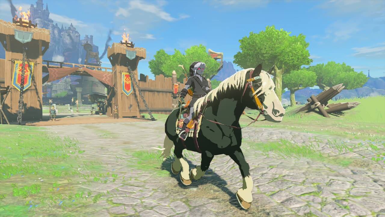 The Legend of Zelda: Tears of the Kingdom, The Legend of Zelda: Breath of the Wild, Zelda horse stable