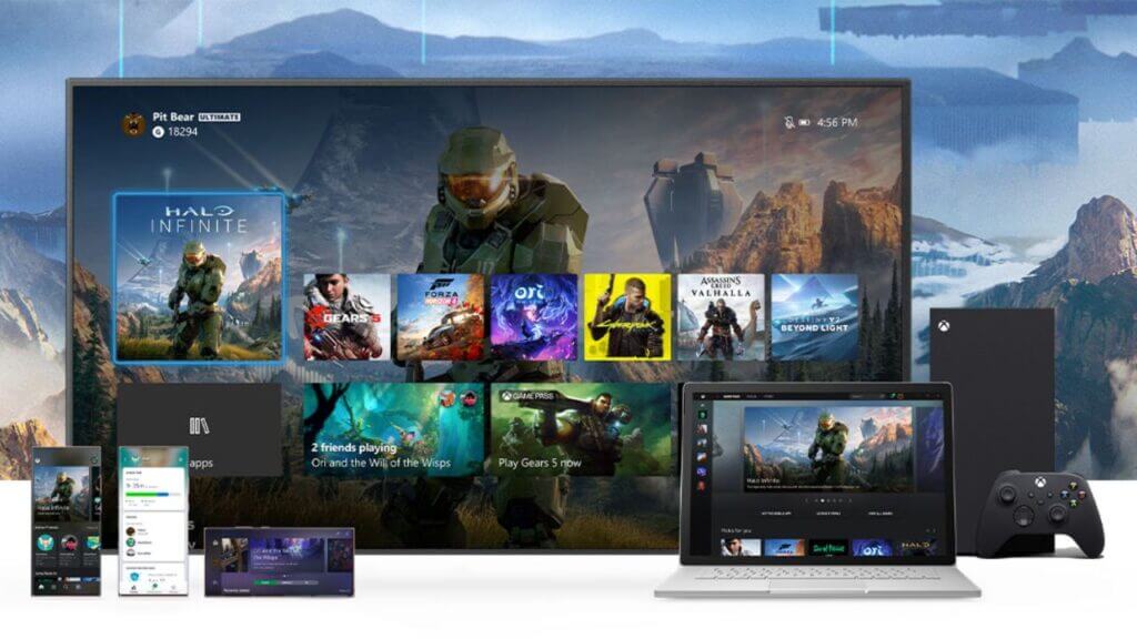 Microsoft's New Xbox Home Screen