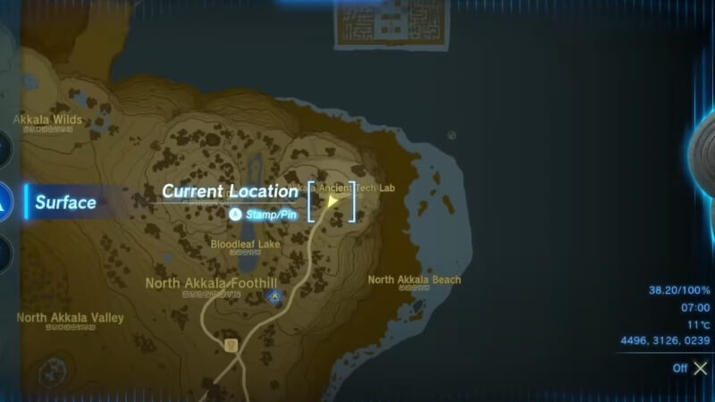 Location of Yiga Armor in Zelda: Tears of the Kingdom