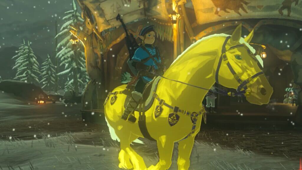 Golden Horse in Zelda: Tears of the Kingdom
