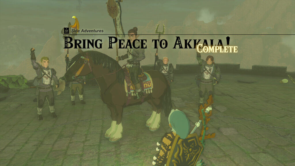 Bring Peace To Akkala in Zelda Tears of the Kingdom