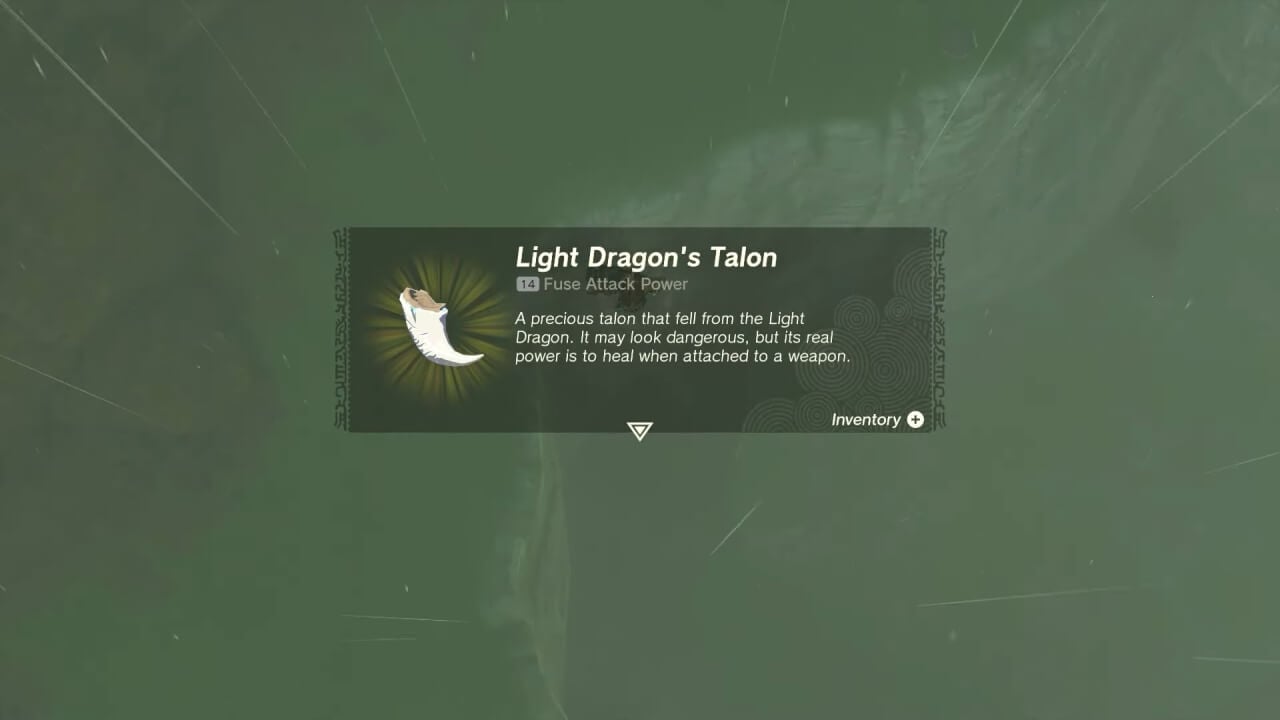 How To Get the Light Dragon's Talon in Zelda: Tears of the Kingdom