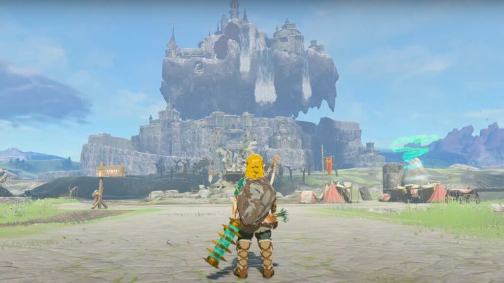 Hyrule Castle in Zelda: Tears of the Kingdom