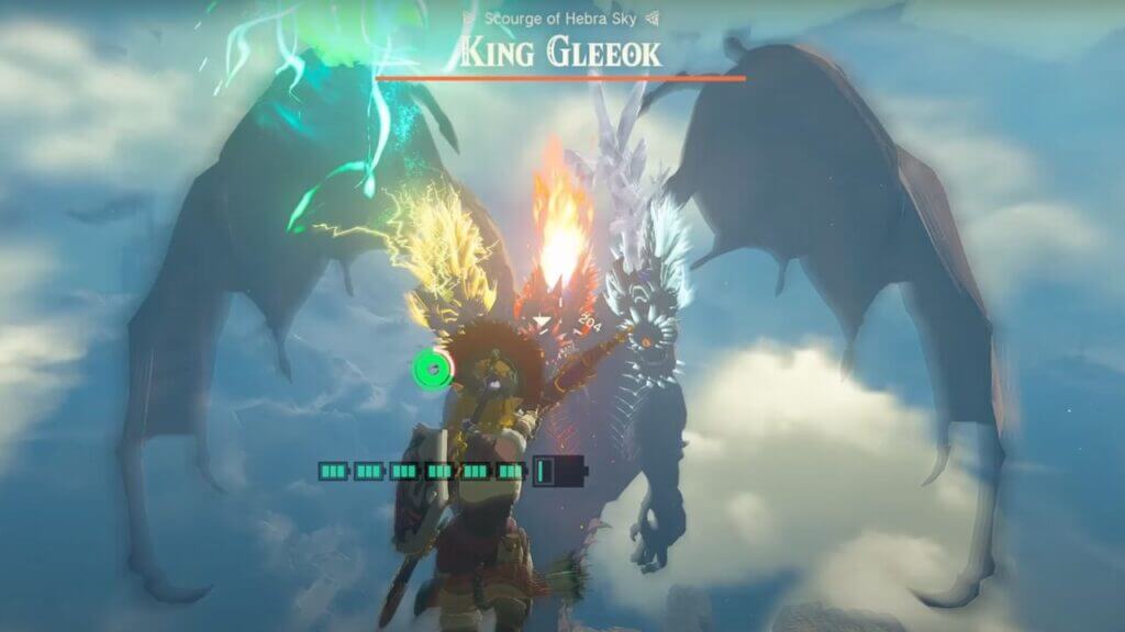 King Gleeok in Zelda: Tears of the Kingdom