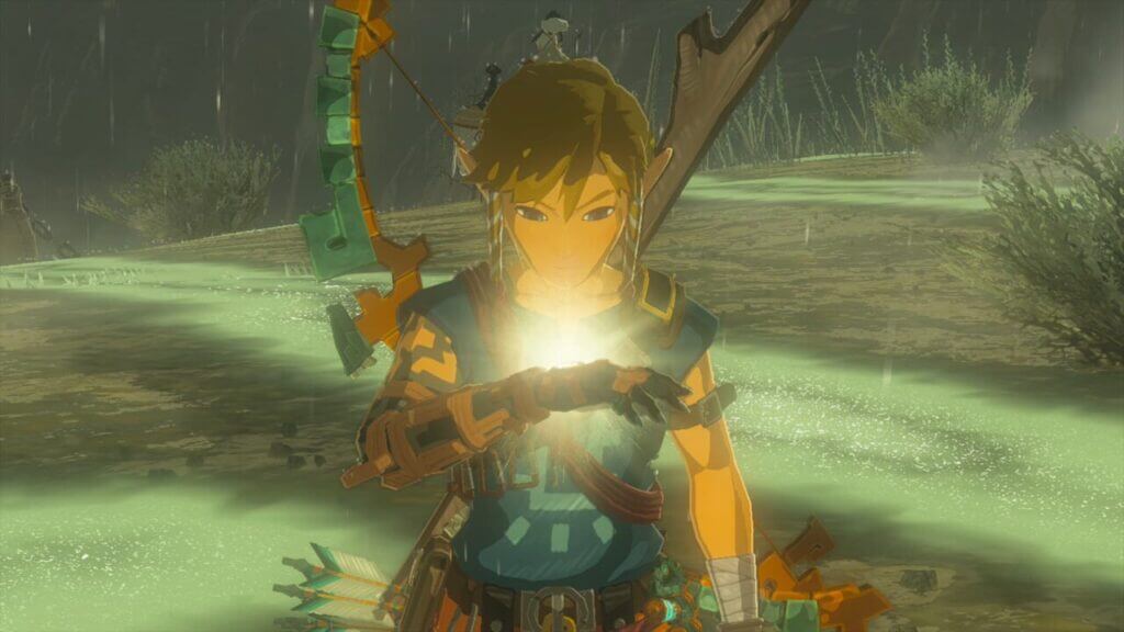 Link seems awfully cool with having lost an arm, don't you think?