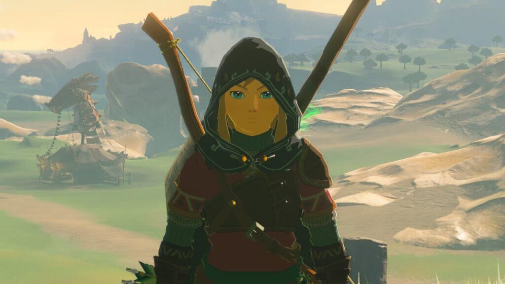 Link, looking ready for adventure.