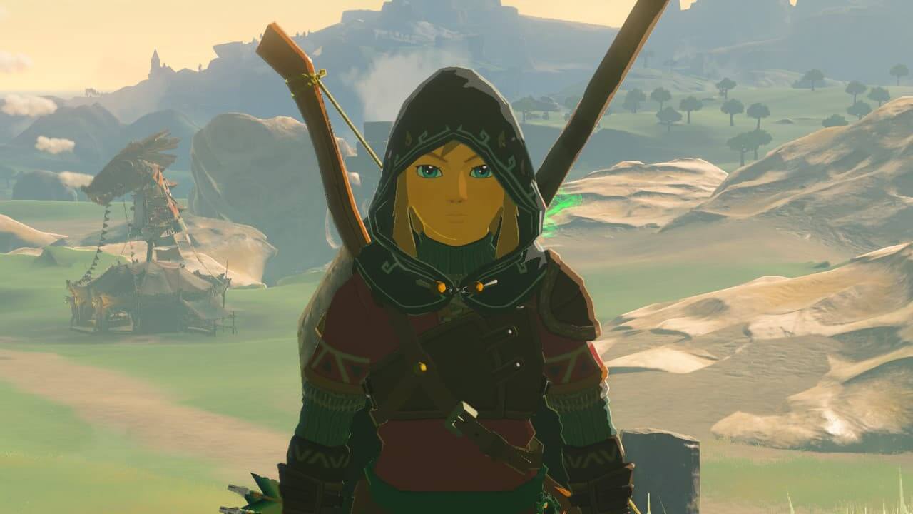 Link, looking ready for adventure.
