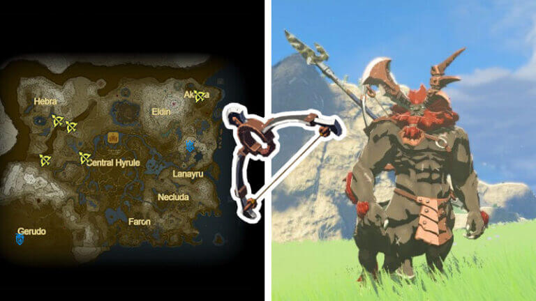 All Lynel Bow Locations In Zelda Tears Of The Kingdom