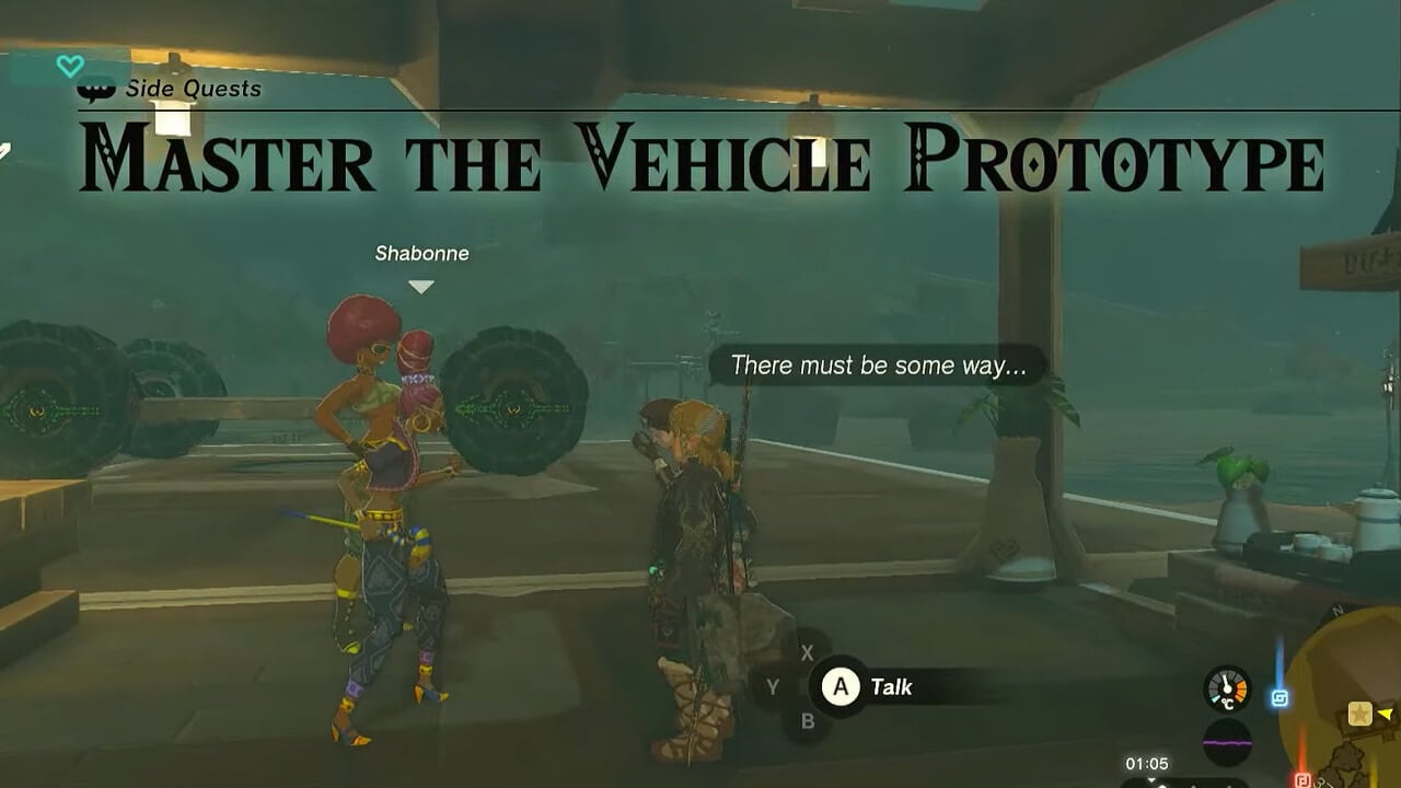 Master the Vehicle Prototype in Tears of the Kingdom