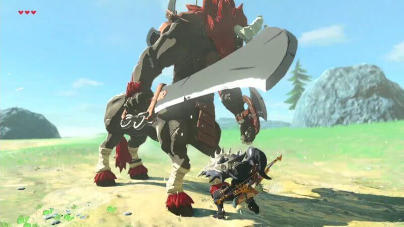 Lynel can be scary, but don't worry. You don't need to get this close.