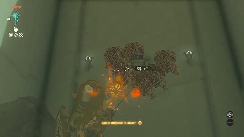 Key chest location in the In-isa Shrine