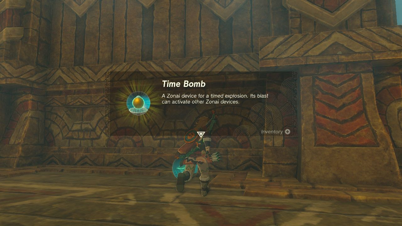 Zelda Tears of the Kingdom: Time Bomb