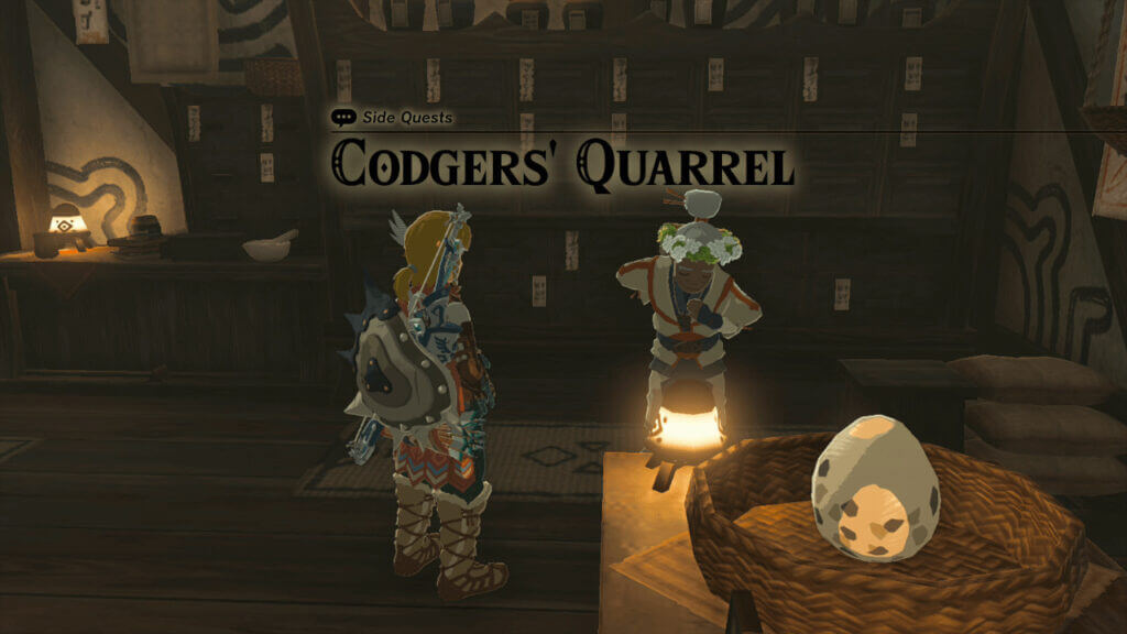 How to complete the "Codgers Quarrel" side quest in 'Tears of the Kingdom'