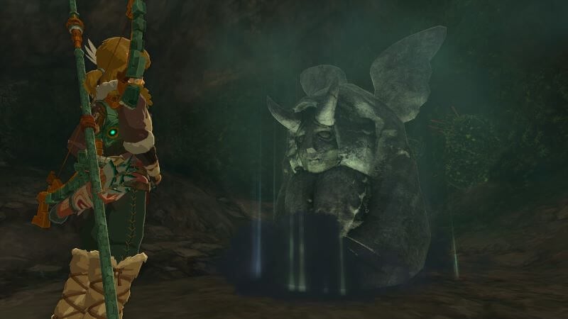 Discover the Horned Statue in the Royal Hidden Passage.