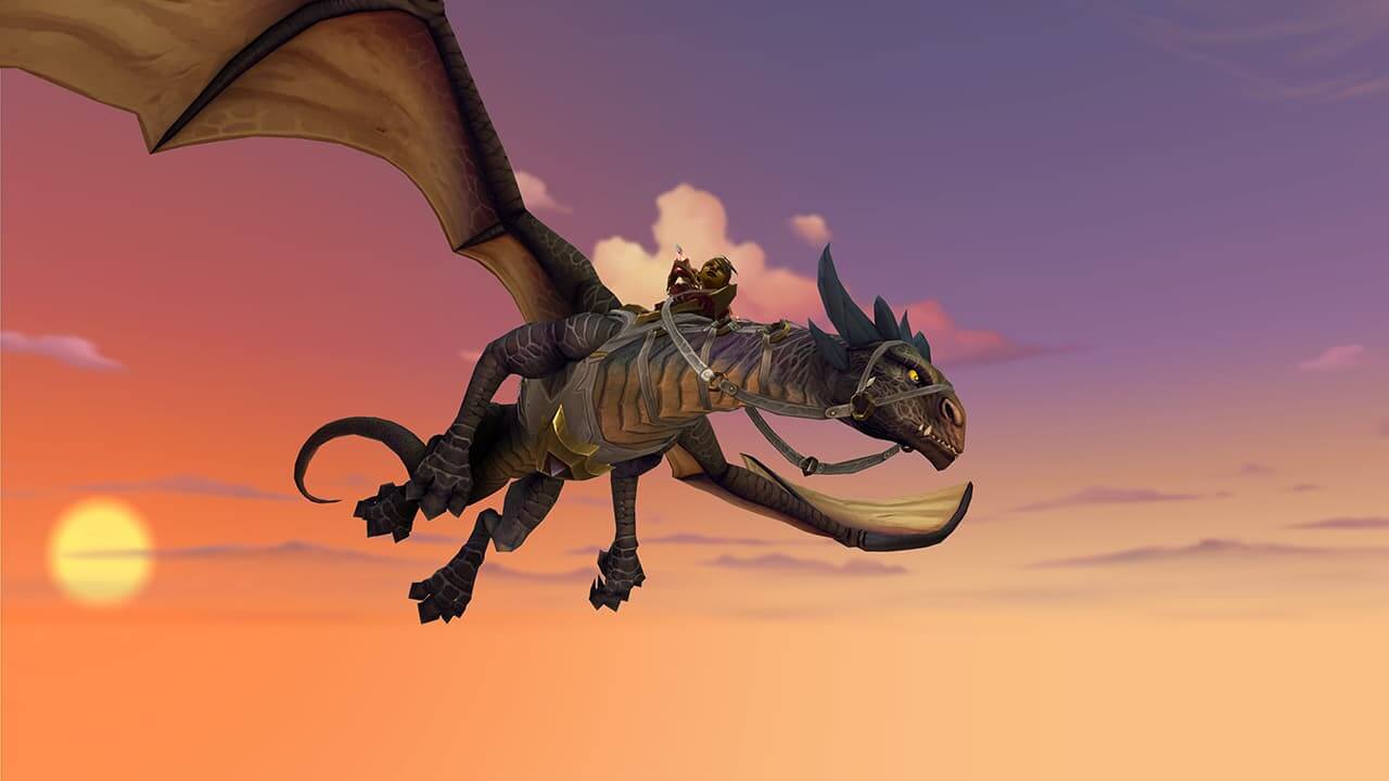 new dragonriding mount Winding Slitherdrake