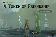 How To Complete A Token of Friendship in Zelda Tears of the Kingdom