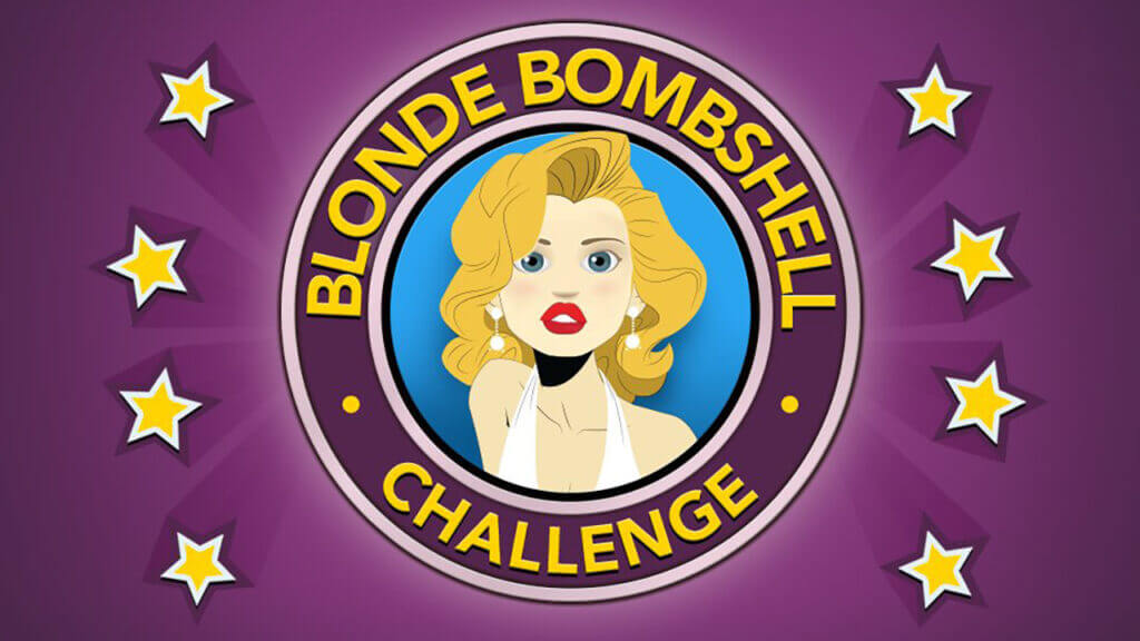 Blonde Bombshell Challenge in BitLife