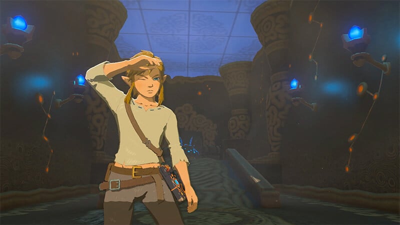 Link can revisit the Shrine of Resurrection in Tears of the Kingdom to find secrets.
