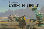 How To Complete Dyeing to Find It in Zelda Tears of the Kingdom